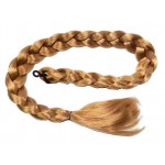 Coada de par impletita Blond peach medium de 70cm Cod: BPM070
